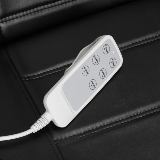 Električna kozmetička stolica SILLON Lux 273B 3 aktuatora crna — slika 2