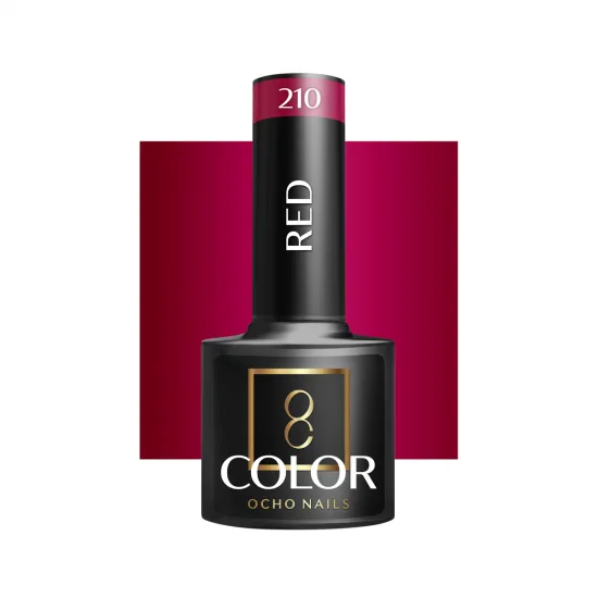 OCHO NAILS Hibridni lak za nokte crveni 210 -5 g