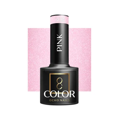 OCHO NAILS Hibridni lak za nokte ružičasti 303 -5 g