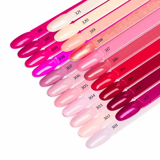 OCHO NAILS Hibridni lak za nokte ružičasti 303 -5 g — slika 2