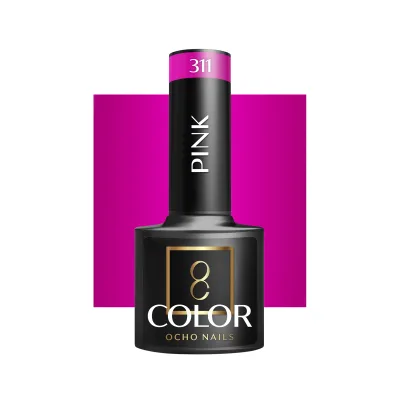 OCHO NAILS Hibridni lak za nokte ružičasti 311 -5 g