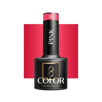 OCHO NAILS Hibridni lak za nokte ružičasti 315 -5 g
