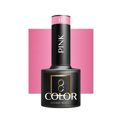 OCHO NAILS Hibridni lak za nokte ružičasti 317 -5 g