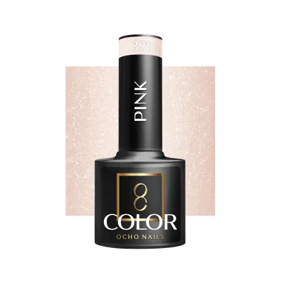 OCHO NAILS Hibridni lak za nokte ružičasti 321 -5 g