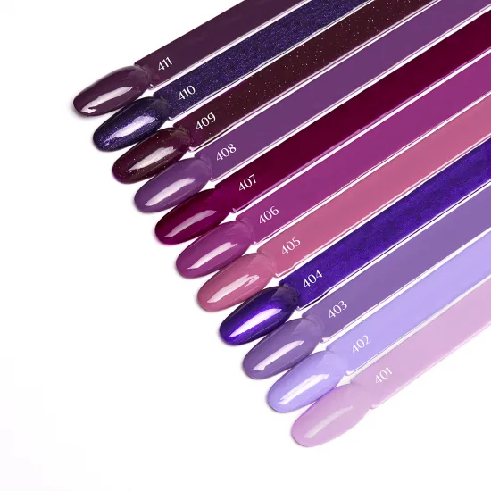 OCHO NAILS Hibridni lak za nokte ljubičasti 401 -5 g — slika 2