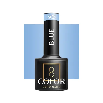 OCHO NAILS Hibridni lak za nokte plavi 503 -5 g
