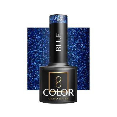 OCHO NAILS Hibridni lak za nokte plavi 512 -5 g