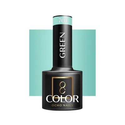 OCHO NAILS Hibridni lak za nokte zeleni 701 -5 g