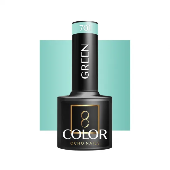 OCHO NAILS Hibridni lak za nokte zeleni 701 -5 g