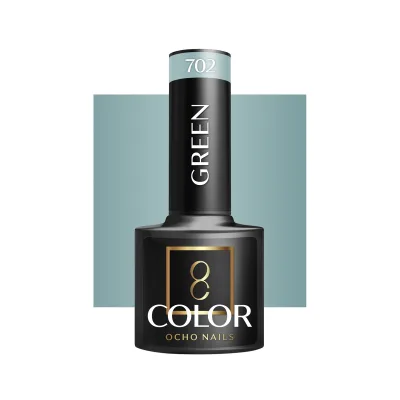 OCHO NAILS Hibridni lak za nokte zeleni 702 -5 g