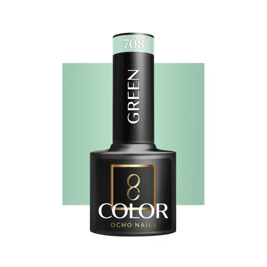 OCHO NAILS Hibridni lak za nokte zeleni 708 -5 g