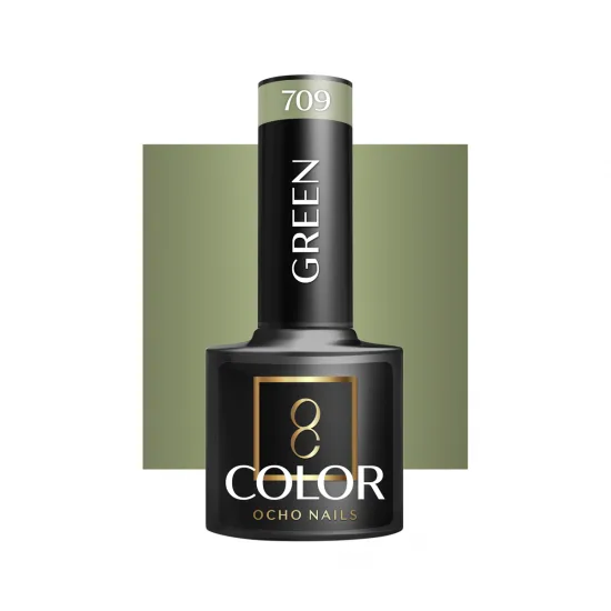 OCHO NAILS Hibridni lak za nokte zeleni 709 -5 g
