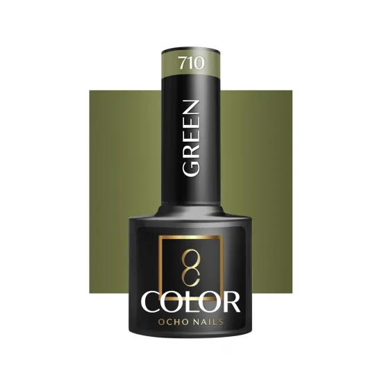 OCHO NAILS Hibridni lak za nokte zeleni 710 -5 g