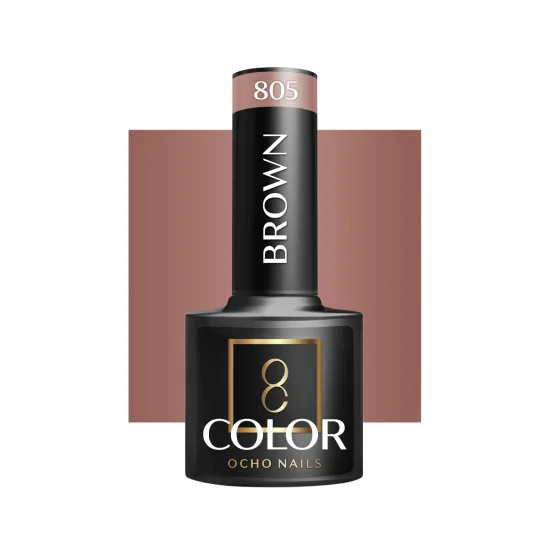 OCHO NAILS Hibridni lak za nokte smeđi 805 -5 g