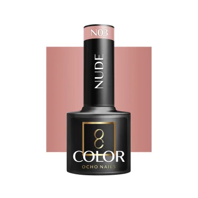 OCHO NAILS Hibridni lak za nokte nude N03 -5 g