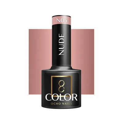 OCHO NAILS Hibridni lak za nokte nude N05 -5 g