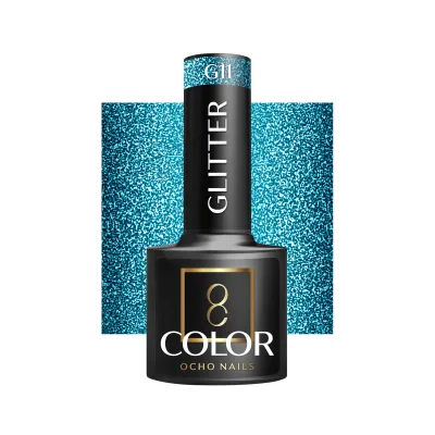 OCHO NAILS Hibridni lak za nokte s glitterom G11 -5 g