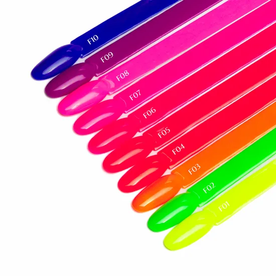 OCHO NAILS Hibridni lak za nokte fluo F01 -5 g — slika 2