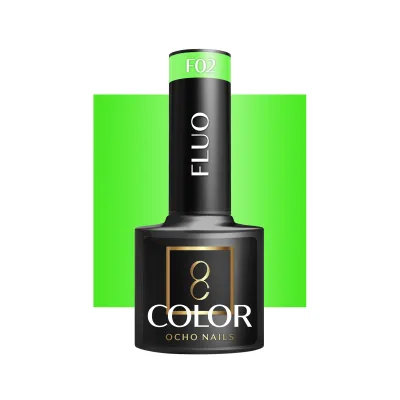 OCHO NAILS Hibridni lak za nokte fluo F02 -5 g
