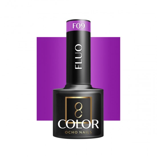 OCHO NAILS Hibridni lak za nokte fluo F09 -5 g