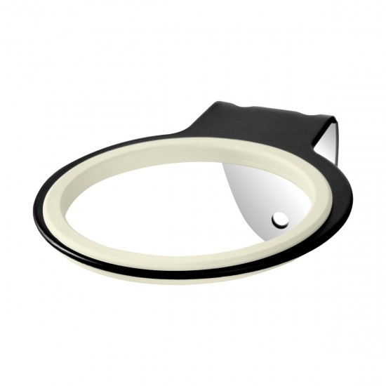 Wall holder for hair dryer Q96 black Wall holder for hair dryer Q96 black