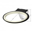 Wall holder for hair dryer Q96 black Wall holder for hair dryer Q96 black