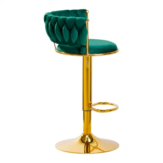 4Rico Bar Hocker QS-B313a zeleni baršun — slika 9