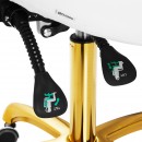 Giovanni cosmetic stool 1004 gold white Giovanni cosmetic stool 1004 gold white