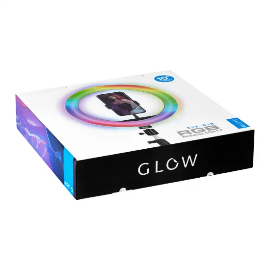 GLOW 10" bsc RGB prstenasta lampa sa stativom od 10 W — slika 2