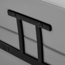 Gabbiano Porto-BM frizerska stolica crno-siva