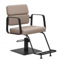 Gabbiano Porto-BM hairdressing chair black beige