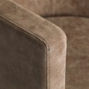 Hairdressing chair Gabbiano Roma old Brown Hairdressing chair Gabbiano Roma old Brown