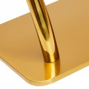 Hairdressing footstool L005S gold Hairdressing footstool L005S gold