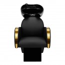 Gabbiano frizerska praonica Malaga zlatna i crna