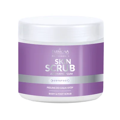 Farmona Skin Scrub piling za tijelo i stopala s mirisom šljive 500 g