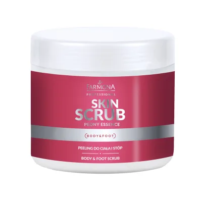 Farmona Skin scrub peony essence piling za tijelo i stopala s mirisom božura 500 g