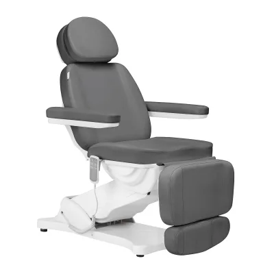Električna kozmetička stolica SILLON CLASSIC 3 motora siva