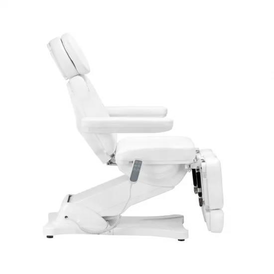 Električna kozmetička stolica SILLON CLASSIC 3 motora s pedikerskim postoljem bijela — slika 5