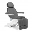 Električna kozmetička stolica SILLON CLASSIC 3 motora s pedikerskom kolijevkom, siva