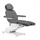 Električna kozmetička stolica SILLON CLASSIC 3 motora s pedikerskom kolijevkom, siva