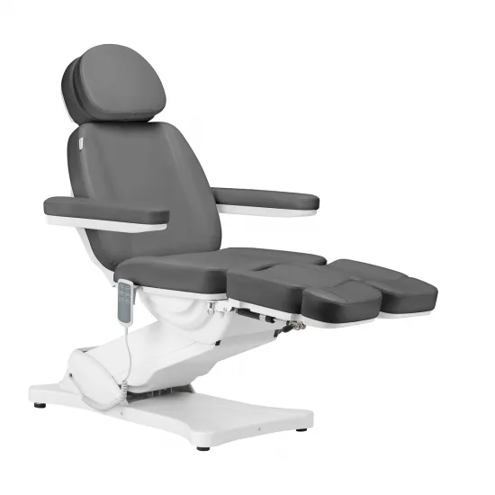 Električna kozmetička stolica SILLON CLASSIC 3 motora s pedikerskom kolijevkom, siva — slika 3