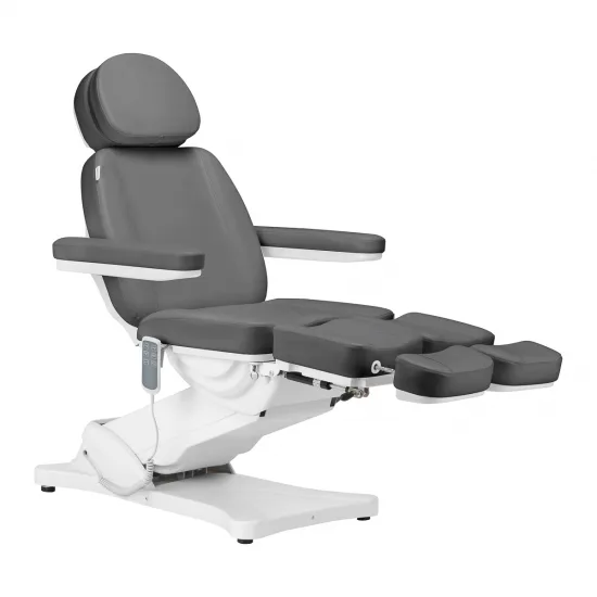 Električna kozmetička stolica SILLON CLASSIC 3 motora s pedikerskom kolijevkom, siva — slika 4