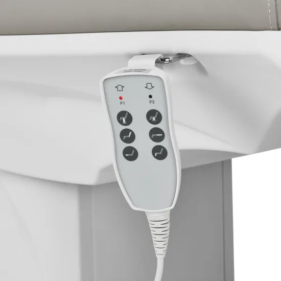 Azzurro 891 električna kozmetička stolica siva — slika 12