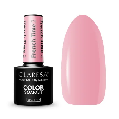 CLARESA French Time hibridni lak za nokte 2-5g