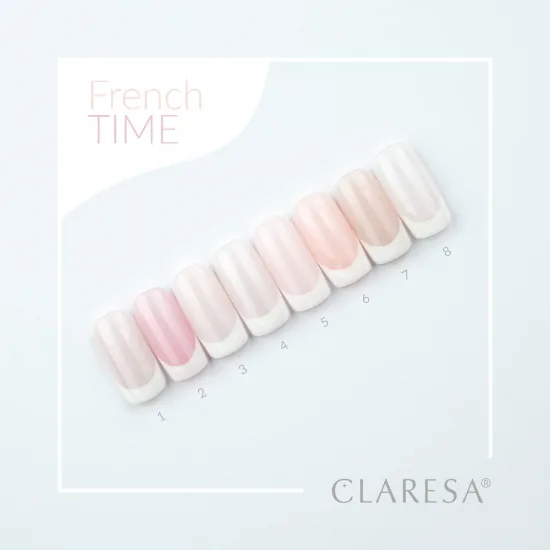CLARESA French Time hibridni lak za nokte 5-5 g — slika 3