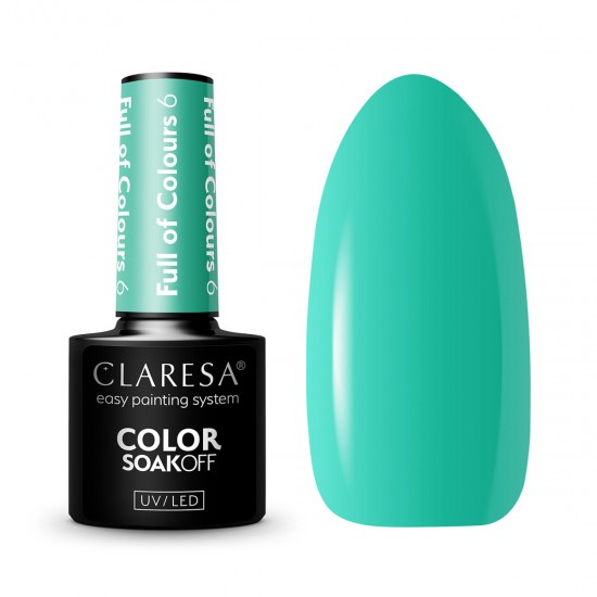 CLARESA Hibridni lak za nokte Full of colors 6-5g