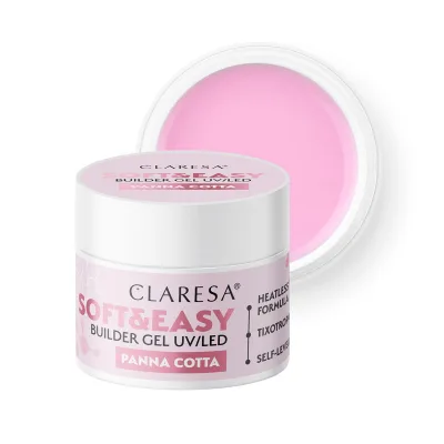 Claresa Soft&Easy gel za oblikovanje panna cotte 90 g