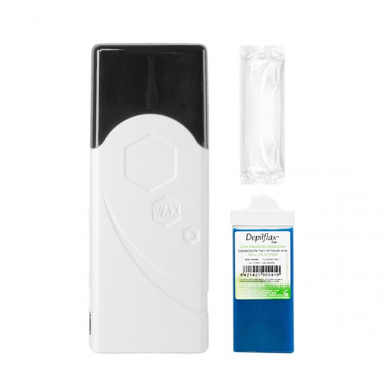 Set za depilaciju iWax jedna rola F-0 40W bijela + rola + trakice