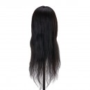 Gabbiano WZ1 hairdressing training head, natural hair, color 1#, length 20" Gabbiano WZ1 hairdressing training head, natural hair, color 1#, length 20"