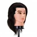 Gabbiano WZ3 hairdressing training head, natural hair, color 1#, length 8" Gabbiano WZ3 hairdressing training head, natural hair, color 1#, length 8"